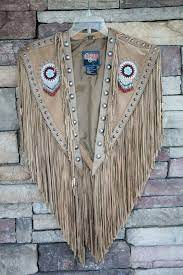 Cripple Creek Native American Style Leather Fringe Southwestern Cape Shawl Cripplecreek Shawlcap Leather Fringe Native American Fashion Fringe Leather Jacket