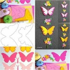 Me Gusta Crear Maneras Faciles De Hacer Mariposas De Papel Para Decorar Manualidades Artesanias De Mariposa Manualidades Con Mariposas