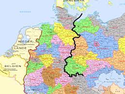 Germany is bounded at its extreme north on the jutland peninsula by denmark. Did The Division Between East And West Germany Coincide With Cultural Boundaries History Stack Exchange