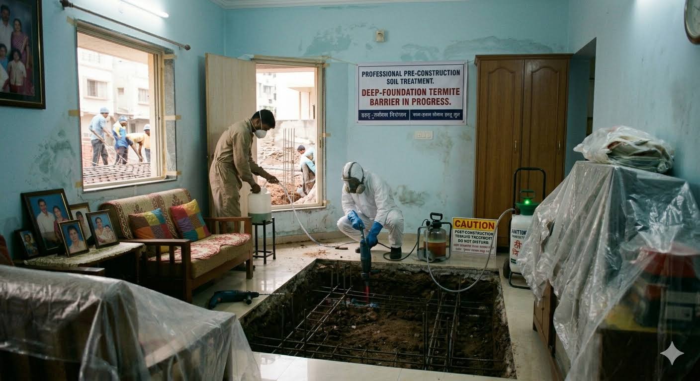 Pre-Construction Termite Treatment in Naigaon | Soil Anti product image