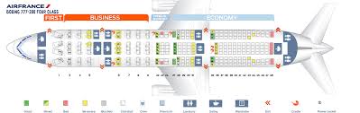 Seat Map Boeing 777 200 Air France Best Seats In Plane