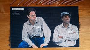 Andy dufresne, genç ve başarılı bir bankerdir. Drawing The Shawshank Redemption Esaretin Bedeli Cizimi Tim Robbins Morgan Freeman Youtube