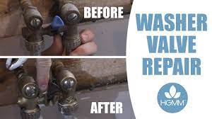 Most are made of hard plastic or vinyl and are screwed onto two wall studs (vertical framing members). Quick And Easy Washer Valve Replacement Youtube