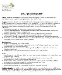 Job description i am seeking an associate veterinarian who wants to use the wealth of your veterinary knowledge, scientific aptitude, diagnostic job description position: Vc Internship Goatl In Atlanta Ga Venture Capital Newsletter And Vc Jobs