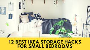 Pack away seasonal items under your bed, and revel in that roomier and more efficient space. Ikea Hacks 12 Best Ikea Storage Hacks For Small Bedrooms Home Organization Ideas 2017 Youtube