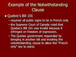 Clause 1 starts subject to clause 2. Canadian Bill Of Rights And The Canadian Charter Of Rights And Freedoms Ppt Download