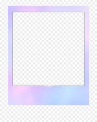 Pastel Polaroid Frame Aesthetic Tumblr Sticker Clipart 2960389 Pinclipart