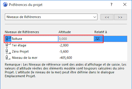Une fois ce réglage effectué, la mesure de l'altitude faite par l'advizor est précise à environ 10 mètres ou 30 pieds. Preferences De Niveaux De Reference