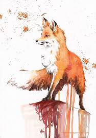 Studiostories Liebt Gute Creatives Watercolor Diy Selbermachen Kreativ Fox Art Art Animal Art