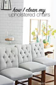 How To Clean Upholstered Chairs