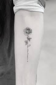Small rose tattoo black and white. Small Rose Tattoo 12 Tattoo Designs For Women