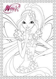Yen Adli Kullanicinin Coloring Panosundaki Pin Boyama Sayfalari Winx Club Cizim