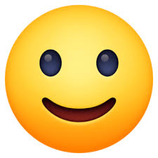 Slightly Smiling Face Emoji On Facebook 4 0 Smile Face Emoji Images Emoji