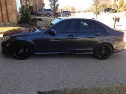 Dark Mercedes Benz W204 Custom Mercedes Benz Mercedes Benz C300 Mercedes
