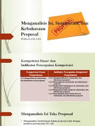 172) menyusun atau merancang proposal dapat dilakukan dengan beberapa tahap di bawah ini. Materi Bahan Ajar Kelas Xi Akp Pertemuan Ke 3 Menganalisis Isi Sistematika Dan Kebahasaan Proposal