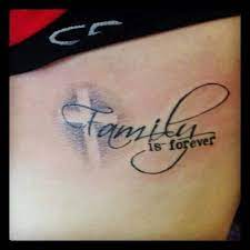 Some of the best family tattoo ideas include quotes like family first, family is forever, and family over everything or names, portraits, and family trees. Family Love Quotes For Tattoos Quotesgram