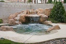 A pool heater is also a must for cranking up the water temperature to. Small Yard Small Pool 25 Tiny Pools Intheswim Pool Blog
