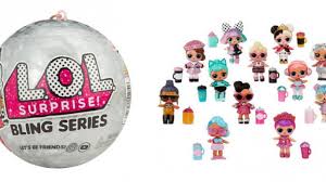 Păpușa este neobișnuit de frumoasă și cu elemente de sărbătoare. Lol Bling Surprise Dolls Cheap Online