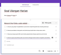 Video ini menampilkan tutorial ujian online menggunakan aplikasi ujianku app yang dibuat oleh saloom rd. Tutorial Cara Membuat Latihan Ujian Online Siswa Dengan Google Form Lengkap Berita Pendidikan