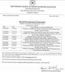 The west bengal assembly election 2021 result will be declared on sunday (may 2). Wb Hs Exam Routine 2021 Final Pdf Wbchse Nic In Class 12 Revised Examination Date