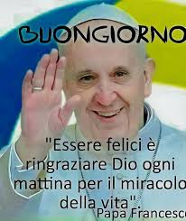 Buona notte Santità e buon riposo a domani