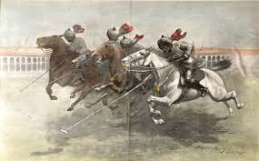 15th Bengal Lancers tent pegging ...