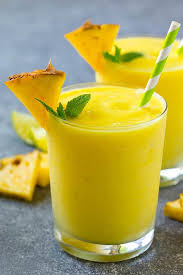 This Pineapple Smoothie Is A Tropical Combination Of Pineapple Banana Pineapple Juice A With Images Pineapple Smoothie Pineapple Smoothie Recipes Fruit Smoothie Recipes