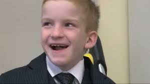 Students don suits to support Danny Keefe