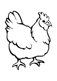 Bouche en cul de poule, qui s arrondit et se resserre en faisant une petite moue. 124 Dessins De Coloriage Poule A Imprimer