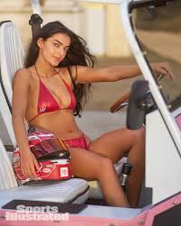 Toni Breidinger traded in her signature black-and-white sporty racing suit for stunning swimwear on the shores of @thebocaraton while posing for the 2025 Sports Illustrated Swimsuit issue as our newest athlete. 🏁🏎️