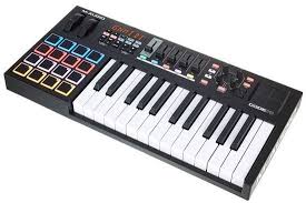 Novation Launchkey Mini 25 Note Usb Keyboard Controller Mk2 Version M Audio Code 25 Usb Midi Controller With X Y Pad M Audio Audio Midi Controllers