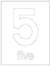 Try changing the text and creating your own math problems. Number 5 Coloring Page Coloring Home