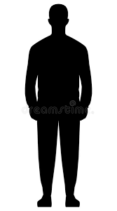 What's the meaning of the silhouette man standing? Man Standing Silhouette Black Simple Isolated Vector Stock Vector Illustration Of Clipart Architecture 138235192