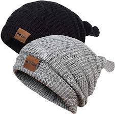 Amazon Com Ryomi Baby Boy Beanie Hat Winter Warm Lamb Cashmere Fleece Lined Hat Toddler Infant Kids Knit Cap Gir Boys Beanie Baby Boy Hats Modern Baby Clothes