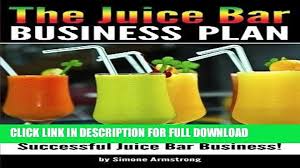 Juice Bar Business Plan Kleo Bergdorfbib Co Ppt Smoothie And