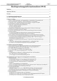 Danke und liebe grüße aw. Rechtsprechungsinformationsdienst 09 02 Deutsche Gesellschaft