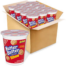 Nutter butter are kosher certified, cholesterol free and low in saturated fats. Nutter Butter Bites Peanut Butter Sandwich Cookies Go Pak 3 5 Ounce Pack Of 12 Amazon Com Grocery Gourmet Food