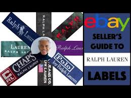 Check spelling or type a new query. Ebay Seller S Guide To Ralph Lauren Labels Youtube