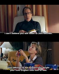 Harry What Is This We Re Listening To Karen Joni Mitchell Harry I Can T Believe You Still Listen To Joni M Love Actually Emma Thompson Alan Rickman Movies