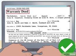 Provide the specifics on the property you need the deed for. How To Get A Legal Description Of Property 9 Steps