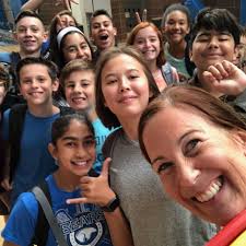 Our Head of School, Dr. Jessie Barrie, is a 7th grader for the day! Check  out her stories