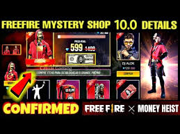 Mystery shop kab aayega full details. New Free Fire New Upcoming Mystery Shop 10 0 In September 2020 Money Heist Event