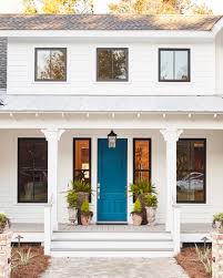 The color of the front door. The Best Front Door Paint Colors Martha Stewart