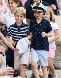 William carries george as they arrive for his christening at st. Prince George Has Playdates At Kensington Palace Vanity Fair