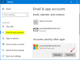 This deletes your tagged account and displays a confirmation message. Delete Microsoft Account Password Recovery
