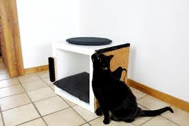 Ikea Hack Katzenkratzbaum Aus Kallax Regal Einfach Und Schnell Selbst Gemacht Katzenkratzbaum Bett Selber Machen Katzen