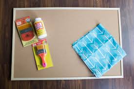 Cool corks are colorfully printed corkboards! Mod Podge Fabric Bulletin Board Diy Thumb Tacks Upcycle A Classroom Erin Spain