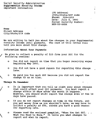 Send an appeal letter when you are notifying the recipient that you are appealing something. Ssa Poms Nl 00804 700 List Of Sample Ssi Notices 03 26 1999