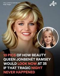 After 28 years, JonBenét Ramsey's death in her home remains without  resolution. Her father appealed to President Trump for intervention.💔  Paying tribute to the little beauty and picturing her at 35 with