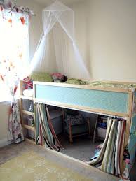 A Makeover For The Ikea Kura With Images Ikea Loft Bed Ikea Kura Bed Ikea Bed